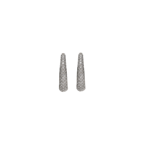 Accedi al prodotto correlato Bartorelli Italian Jewels ORECCHINI OVALI IN ORO BIANCO CON SEMI PAV&Eacute; DI DIAMANTI - 1470