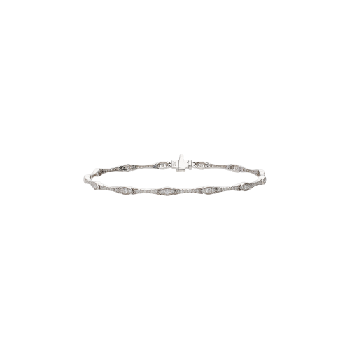 Accedi al prodotto correlato Bartorelli Italian Jewels BRACCIALE TENNIS FANTASIA IN ORO BIANCO CON DIAMANTI - VB21852DW