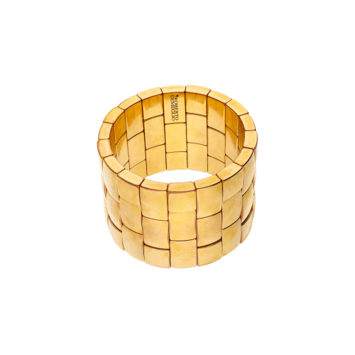 Accedi al prodotto correlato Roberto Demeglio BRACCIALE AURA IN CERAMICA DORATA ROSA - AU963R