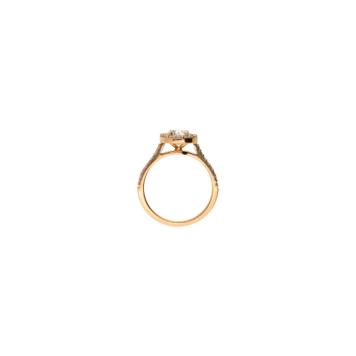 Accedi alla scheda di Bartorelli Italian Jewels ANELLO SOLITARIO IN ORO ROSA CON DIAMANTE CENTRALE CERTIFICATO E PAV&Eacute; DI DIAMANTI - BAAN249