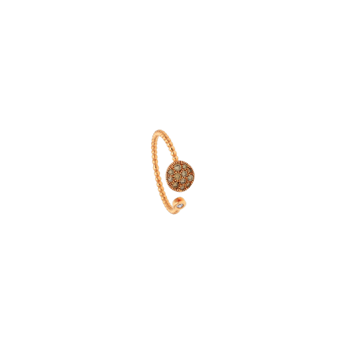 Accedi alla scheda di Bartorelli Italian Jewels ANELLO IN ORO ROSA E DIAMANTI BROWN - VR25755DBDP