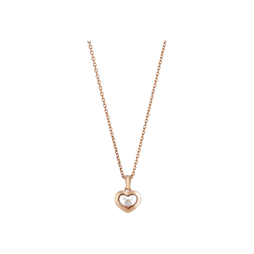 Accedi alla scheda di Chopard CHOPARD - COLLANA HAPPY DIAMONDS IN ORO ROSA CON DIAMANTE - 79A054-5001 - 79A054