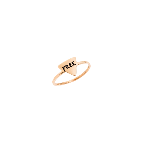 Accedi alla scheda di Dodo DODOTAGS - ANELLO FREE IN ORO ROSA - ADTRI9/FREE/K - ADTRI9/FREE/K