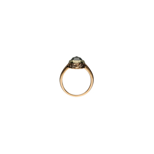 Accedi alla scheda di Bartorelli Italian Jewels ANELLO IN ORO ROSA LAVORATO E DIAMANTI NERI - VR26546DKX09