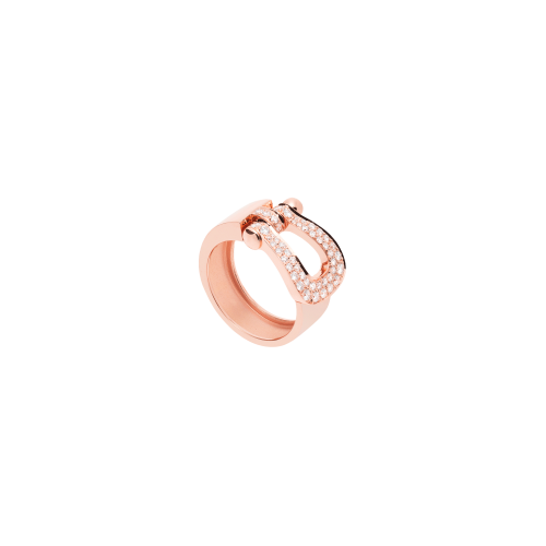 Accedi alla scheda di Fred ANELLO FORCE 10 MODELLO GRANDE IN ORO ROSA E DIAMANTI - 4B0411 - 4B0411