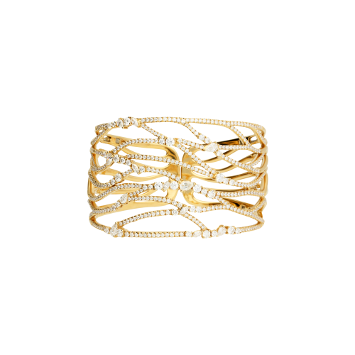Accedi alla scheda di Bartorelli Italian Jewels BRACCIALE RADICI IN ORO SATINATO E DIAMANTI - VB26564DP
