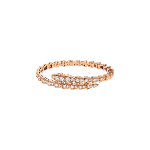 Accedi alla scheda di Bulgari BRACCIALE SERPENTI VIPER IN ORO ROSA E FULL PAV&Egrave; DI DIAMANTI - BR858084 - BR860191