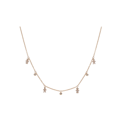 Accedi al prodotto correlato Bartorelli Italian Jewels COLLANA IN ORO ROSA CON PENDENTI 