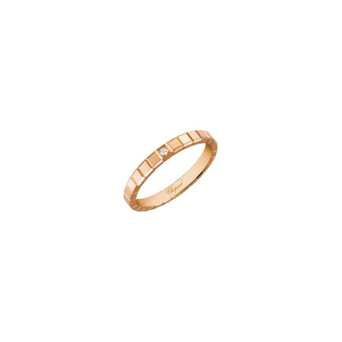 Accedi alla scheda di Chopard CHOPARD - ANELLO ICE CUBE PURE IN ORO ROSA ETICO, DIAMANTE - 827702-5229 - 827702