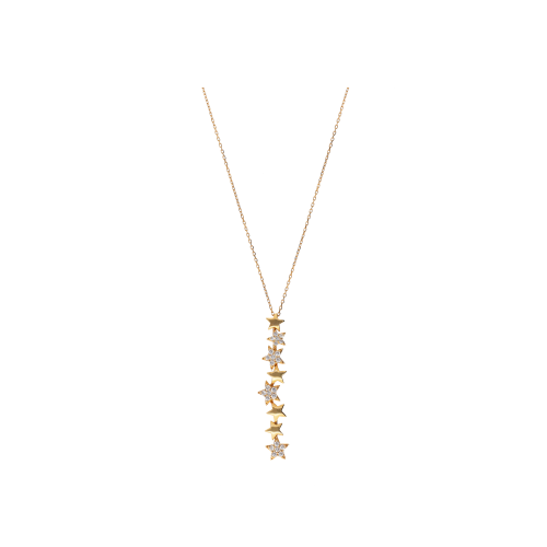 Accedi alla scheda di Bartorelli Italian Jewels COLLANA GIROCOLLO STELLE IN ORO ROSA E DIAMANTI - VP27913DP