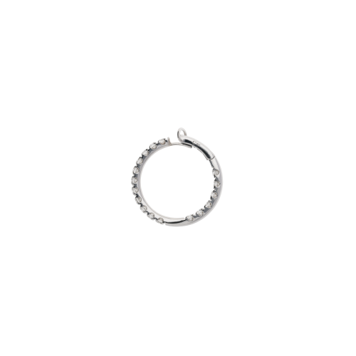 Accedi al prodotto correlato Bartorelli Italian Jewels ORECCHINI A CERCHIO IN ORO BIANCO E PAV&Eacute; DI DIAMANTI - 29736394