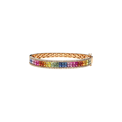 Accedi al prodotto correlato Bartorelli Italian Jewels BRACCIALE RAINBOW IN ORO ROSA CON ZAFFIRI MULTICOLOR E DIAMANTI - KB1045/MS