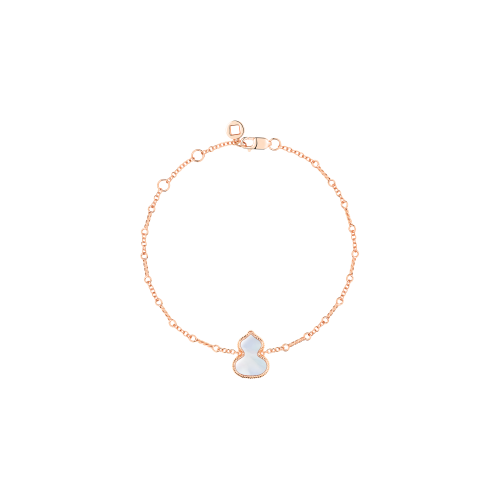 Accedi alla scheda di Qeelin BRACCIALE WULU IN ORO ROSA CON MADREPERLA - WU-030-BL-RGMOP - WZB30AJRGMP