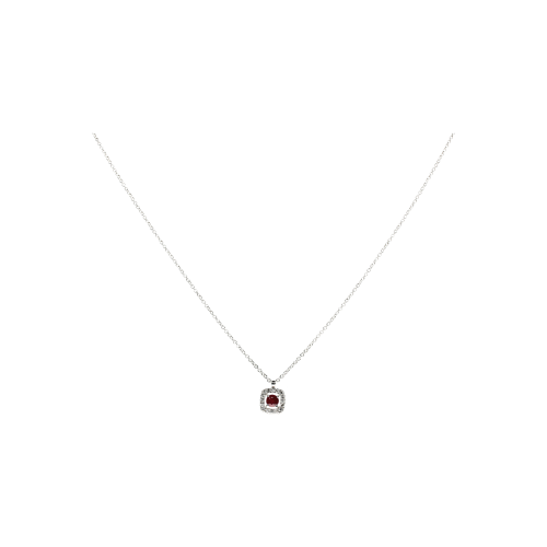 Accedi alla scheda di Bartorelli Italian Jewels COLLANA IN ORO BIANCO CON DIAMANTI E RUBINO - 41923738