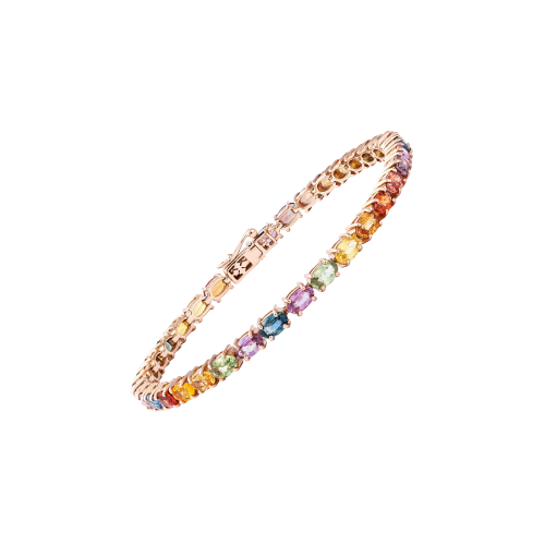 Accedi al prodotto correlato Bartorelli Italian Jewels BRACCIALE IN ORO ROSA E ZAFFIRI MULTICOLOR - AB1660
