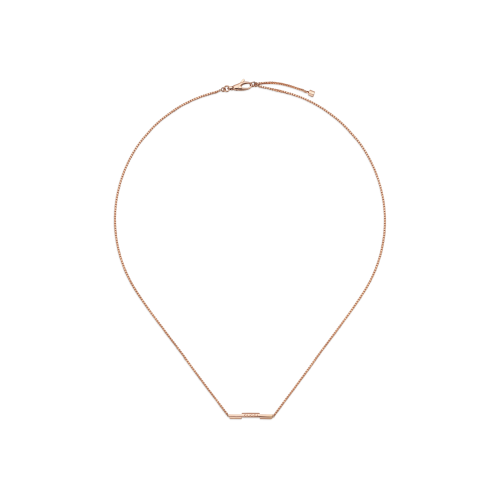 Accedi al prodotto correlato Gucci COLLANA GIROCOLLO GUCCI LINK TO LOVE IN ORO ROSA - YBB66210800200U - YBB66210800200U