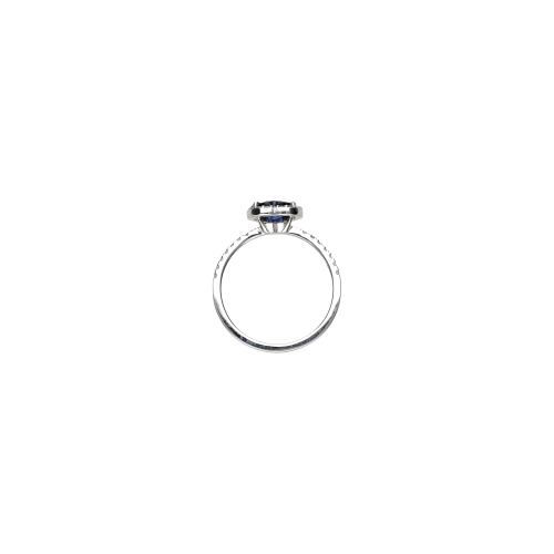 Accedi alla scheda di Bartorelli Italian Jewels ANELLO IN ORO BIANCO CON ZAFFIRO BLU CUORE E DIAMANTI BIANCHI - 0003300Z21