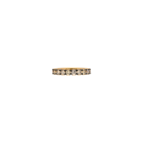 Accedi alla scheda di Bartorelli Italian Jewels ANELLO VERETTA A MEZZO GIRO IN ORO ROSA CON DIAMANTI BROWN - FA1116R002N