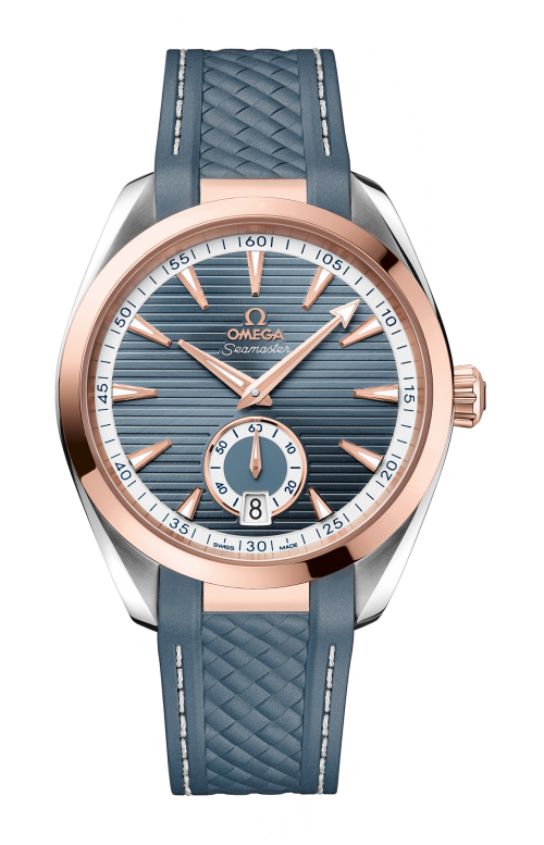 Accedi alla scheda di Omega AQUA TERRA 150M 41 MM, ACCIAIO-ORO SEDNA&trade; SU CAUCCI&Ugrave; - 220.22.41.21.03.001