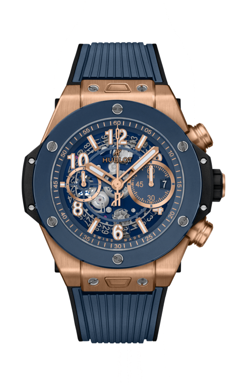 Accedi alla scheda di Hublot BIG BANG UNICO KING GOLD BLUE CERAMIC 44 MM - 421.OL.5180.RX