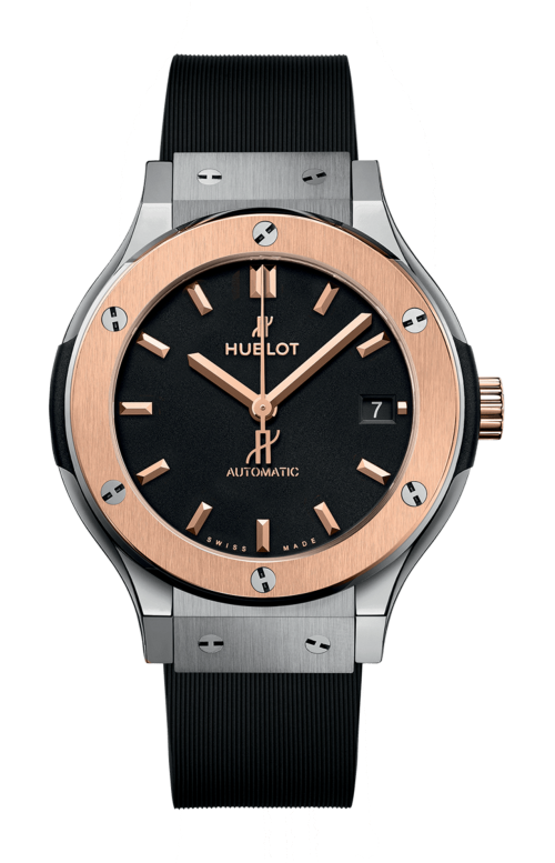 Accedi alla scheda di Hublot CLASSIC FUSION TITANIUM KING GOLD 38 MM - 565.NO.1480.RX
