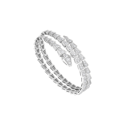 Accedi al prodotto correlato Bulgari BRACCIALE SERPENTI VIPER A DOPPIA SPIRALE IN ORO BIANCO FULL PAV&Egrave; DI DIAMANTI - BR858795 - BR860199
