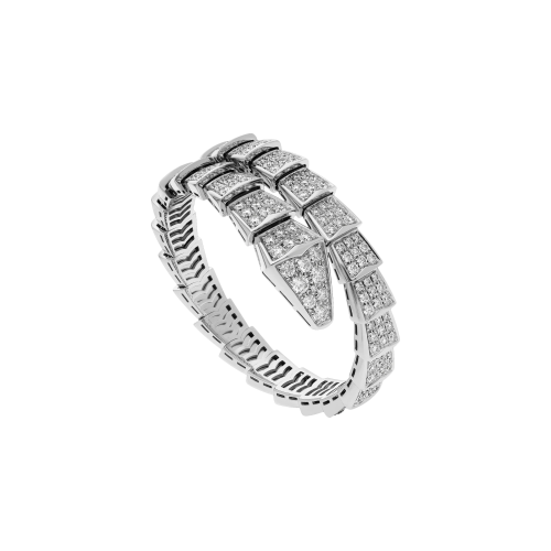 Accedi alla scheda di Bulgari BRACCIALE SERPENTI VIPER IN ORO BIANCO E FULL PAV&Egrave; DI DIAMANTI - BR855231 - BR855231