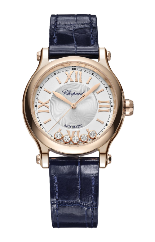 Accedi alla scheda di Chopard HAPPY SPORT 33 MM, AUTOMATICO, ORO ROSA ETICO, DIAMANTI - 275378