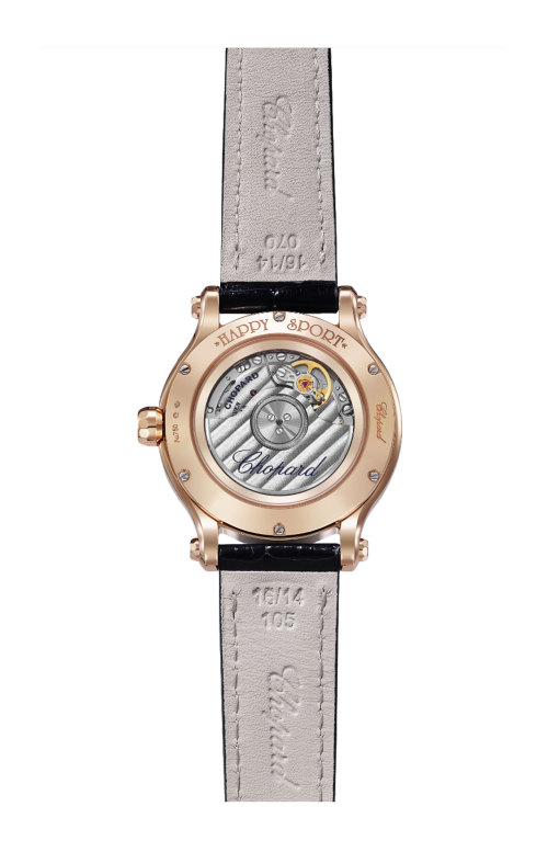 Accedi alla scheda di Chopard HAPPY SPORT 33 MM, AUTOMATICO, ORO ROSA ETICO, DIAMANTI - 275378