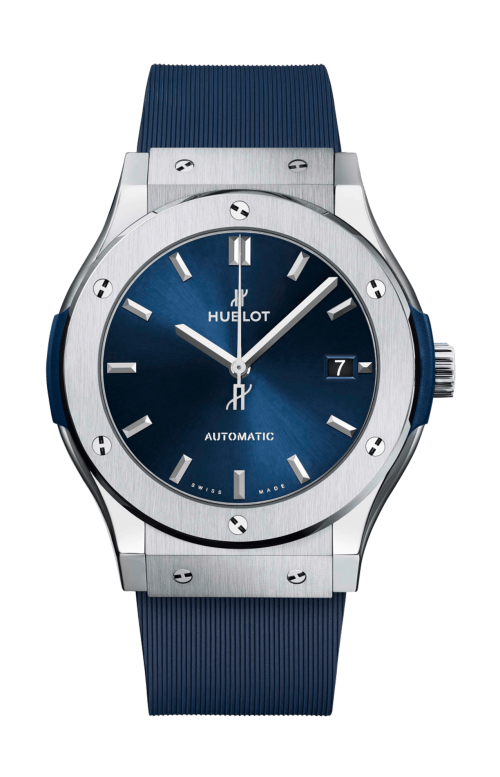 Accedi alla scheda di Hublot CLASSIC FUSION TITANIUM BLUE 45 MM - 511.NX.7170.RX