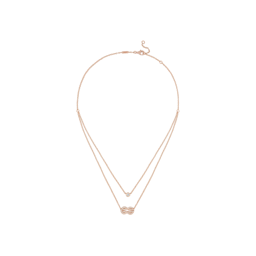 Accedi alla scheda di Fred COLLANA CHANCE INFINIE MODELLO MEDIO IN ORO ROSA E DIAMANTI - 7B0225 - 7B0225