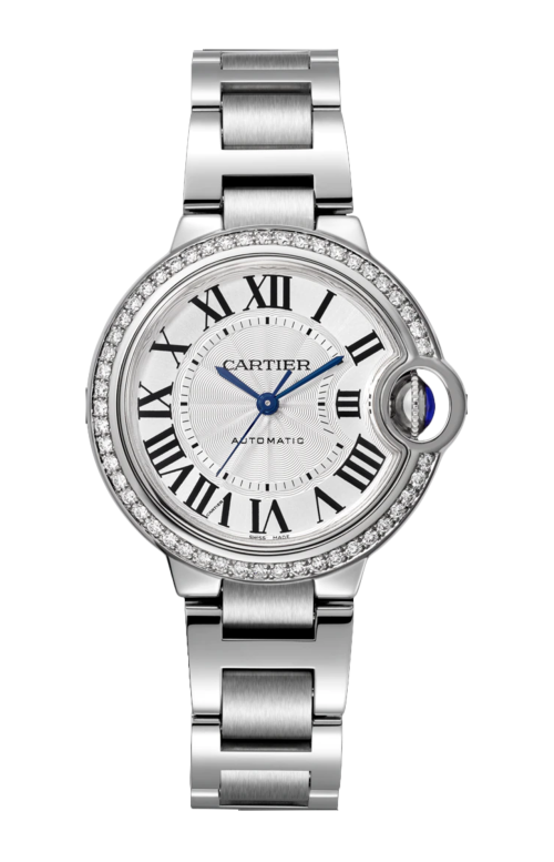 Accedi alla scheda di Cartier BALLON BLEU DE CARTIER 33 MM, AUTOMATICO, ACCIAIO, DIAMANTI - W4BB0023