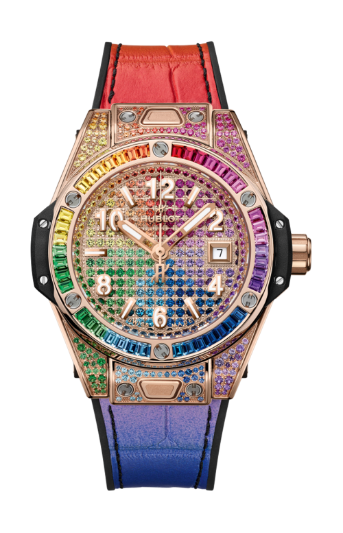 Accedi al prodotto correlato Hublot BIG BANG ONE CLICK KING GOLD RAINBOW 33 MM - 485.OX.9900.LR.0999