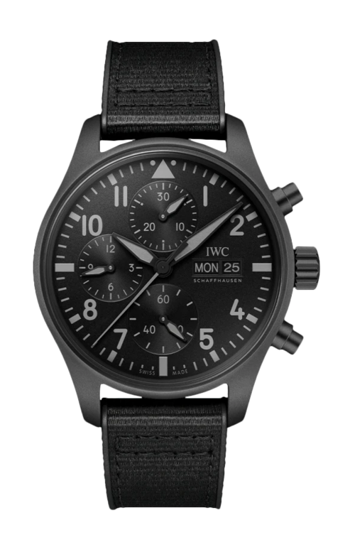 Accedi alla scheda di Iwc Schaffhausen PILOT&rsquo;S WATCH CHRONOGRAPH 41 TOP GUN CERATANIUM&reg; - IW388106
