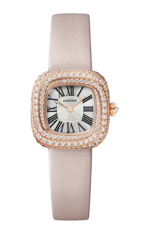 Accedi alla scheda di Cartier COUSSIN DE CARTIER, MODELLO PICCOLO, QUARZO, ORO ROSA, DIAMANTI - WJCS0004