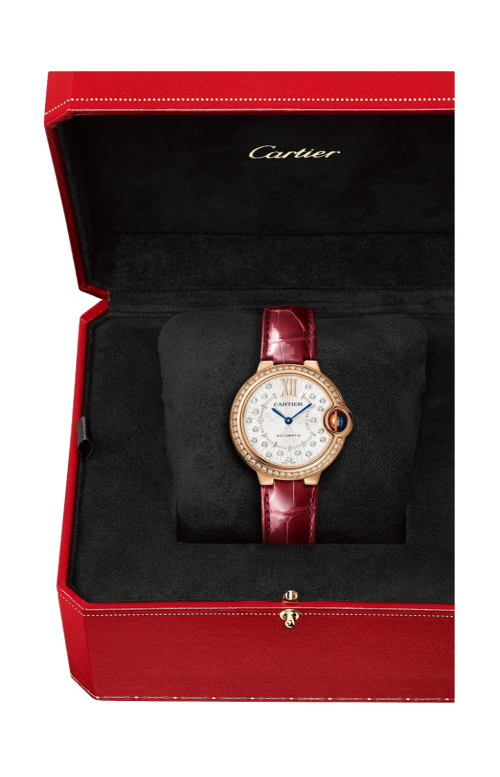 Accedi alla scheda di Cartier BALLON BLEU DE CARTIER 33 MM, AUTOMATICO, ORO ROSA, DIAMANTI - WJBB0080