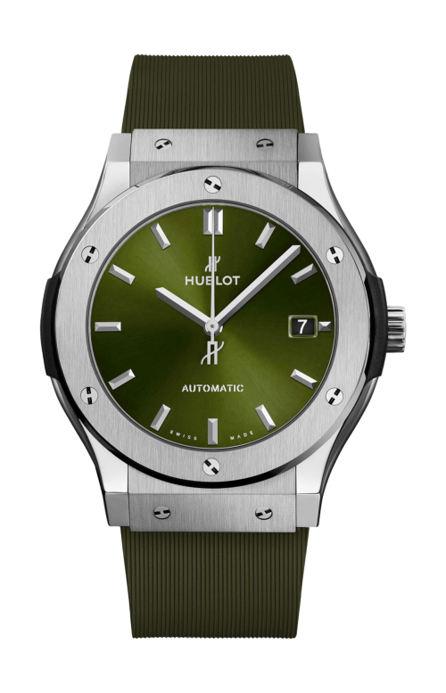 Accedi al prodotto correlato Hublot CLASSIC FUSION TITANIUM GREEN 45 MM - 511.NX.8970.RX