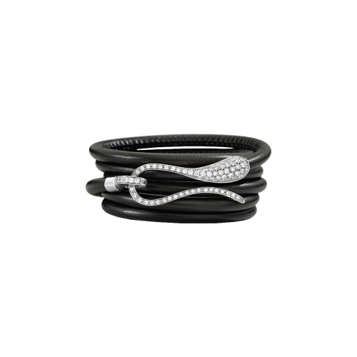 Accedi al prodotto correlato Dada Arrigoni BRACCIALE ELIKA IN PELLE CON CHIUSURA IN ORO BIANCO E DIAMANTI - DEK03BRBBDIXN - DEK03BRBBDIXN