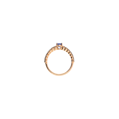 Accedi alla scheda di Bartorelli Italian Jewels ANELLO IN ORO ROSA CON ZAFFIRO BLUE DIAMANTI BROWN - FA1141R008002N