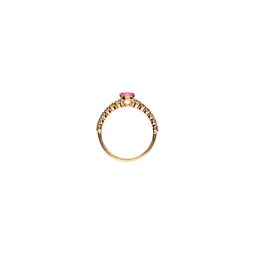 Accedi alla scheda di Bartorelli Italian Jewels ANELLO IN ORO ROSA CON ZAFFIRO ROSA E DIAMANTI BROWN TAGLIO BRILLANTE - FA1141R008002N