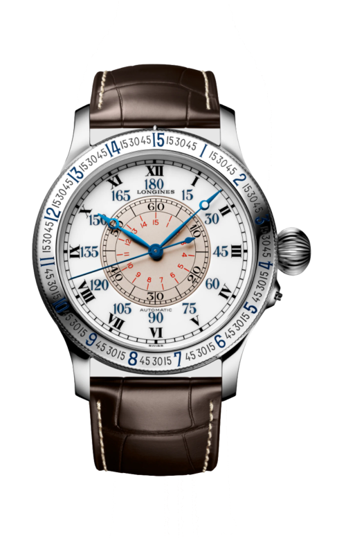 Accedi alla scheda di Longines LINDBERGH HOUR ANGLE WATCH - L2.678.4.11.0