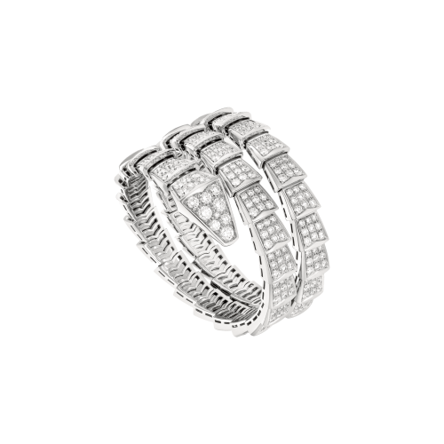 Accedi alla scheda di Bulgari BRACCIALE SERPENTI VIPER IN ORO BIANCO FULL PAV&Eacute; DI DIAMANTI - 356880