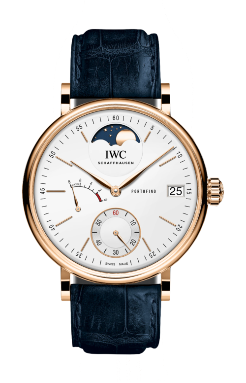 Accedi alla scheda di Iwc Schaffhausen PORTOFINO HAND-WOUND MOON PHASE - IW516409