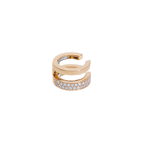 Accedi alla scheda di Bartorelli Italian Jewels ORECCHINO PIERCING SINGOLO IN ORO ROSA CON PAV&Eacute; DI DIAMANTI - 247000