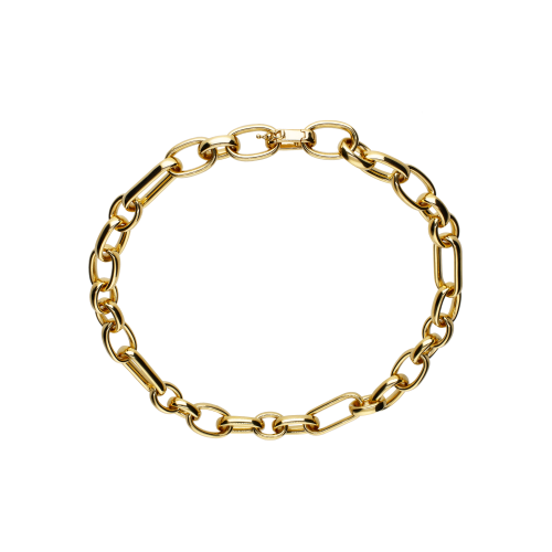 Accedi alla scheda di Bartorelli Italian Jewels COLLANA A MAGLIE GRANDI IN ORO GIALLO - F000439