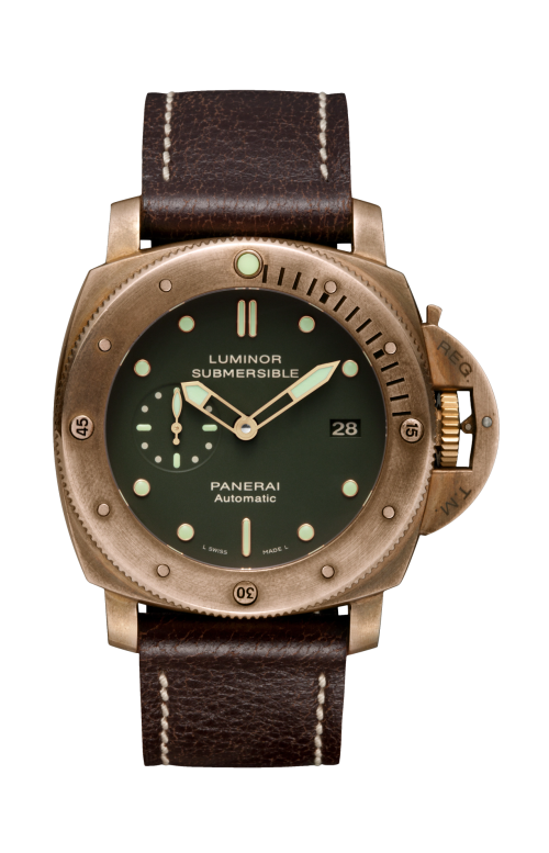 Accedi alla scheda di Panerai LUMINOR SUBMERSIBLE 1950 3 DAYS AUTOMATIC BRONZO - 47MM - LIMITED EDITION - PAM00382