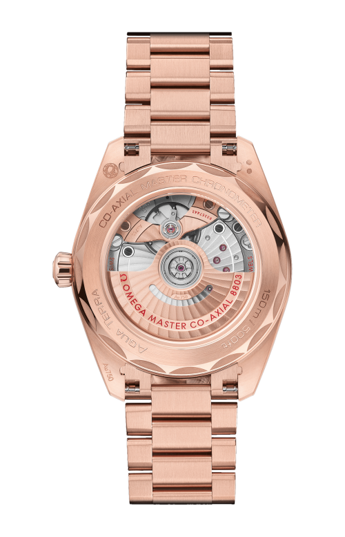 Accedi alla scheda di Omega SEAMASTER AQUA TERRA 150M 38 MM, ORO SEDNA&trade; SU ORO SEDNA&trade; - 220.55.38.20.99.001