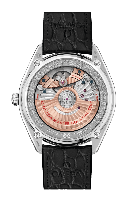 Accedi alla scheda di Omega SEAMASTER OLYMPIC OFFICIAL TIMEKEEPER 39,5 MM, PLATINO SU PELLE - LIMITED EDITION - 522.93.40.20.01.001