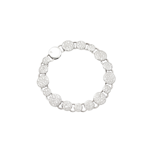 Accedi alla scheda di Pomellato BRACCIALE SABBIA IN ORO BIANCO RODIATO CON 343 DIAMANTI - PBC2055O2WHRDB000 - PBC2055O2WHRDB000