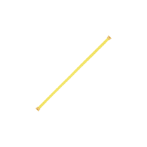 Accedi alla scheda di Fred CABLE GIALLO NEON PER BRACCIALE MODELLO LARGE IN ORO GIALLO - 6B0209 - 6B0209